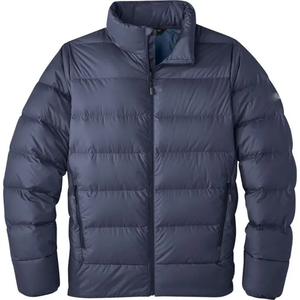 Veste matelassée à capuche zippée chauffante respirante de haute qualité personnalisée pour homme, en tissu 100% coton, vente en gros pour l'hiver - Product Image 1