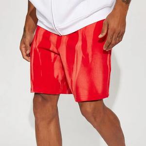 Short lavé personnalisé en gros Short de gymnastique athlétique en éponge française Short vintage lavé à l'acide pour hommes - Product Image 1