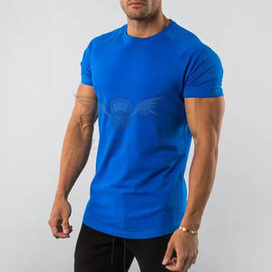 Vêtements décontractés t-shirts pour hommes Nouveau design Polyester T-shirt de gymnastique active pour hommes Nouveau design T-shirt - Product Image 5