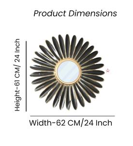 Stylish Handcrafted Wall <b>Mirrors</b> - Perfect for Home & Office Interiors, Available for Bulk International Export. - Product Image 2