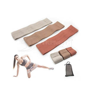 Bande de résistance pour les hanches, les fessiers et les jambes, pour l'entraînement de hip thrust et la musculation. - Product Image 6