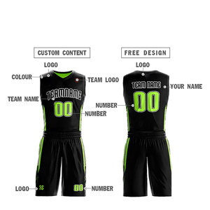 Personalizado sublimación diseño equipo Club baloncesto uniforme Jersey conjunto para adultos al por mayor diseño en blanco con Logo desgaste - Product Image 3