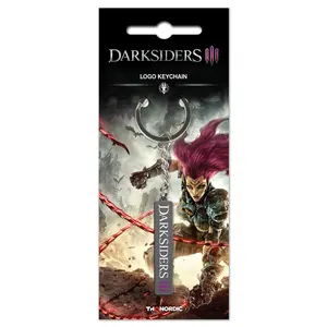 Porte-clés Darksiders, ouvre-bouteille tendance, porte-clés en laiton, alliage de zinc, fer, aluminium, avec design de dessin animé gravé au laser - Product Image 1