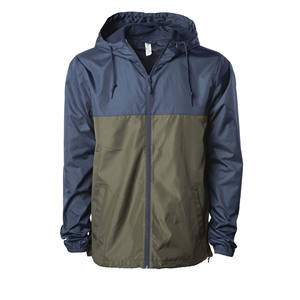 Impermeable Transpirable Ecológico OEM ODM Envío rápido Excelente Camuflaje Formal Chaqueta cortavientos Capucha Logotipo frontal - Product Image 1