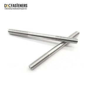 Boulons à goujons à double tête DIN 901 haute résistance Tige filetée en acier avec système de mesure métrique finition zinc - Product Image 5