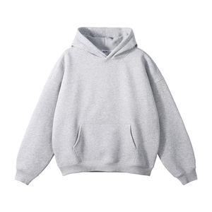 Sweats à capuche et sweat-shirts surdimensionnés pour hommes 100% coton de haute qualité Streetwear d'hiver épais et lourd pour - Product Image 2