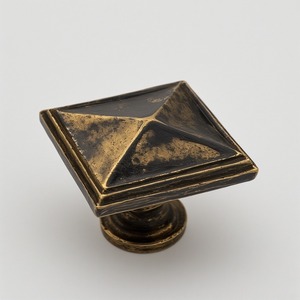 Pomo de puerta de Metal RoyalShine con acabado dorado, manija de cajón de armario de tocador para Villa, muebles de Hotel, apartamento - Product Image 1