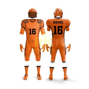 Nuevos Uniformes de Fútbol Americano de Secado Rápido, Transpirables, Antibacterianos, Talla Grande, Manga Corta, Personalizables, 100% Poliéster, Unisex - Product Image 4