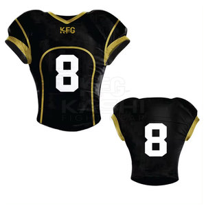 Uniforme de Fútbol Americano de Diseño Personalizado, Tela de Poliéster Transpirable de Alta Calidad, Tecnología Avanzada de Control de Humedad, para Adultos - Product Image 5