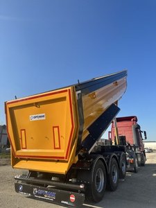 Semirremolque Volquete OPTIMAK para Minería y Construcción, con Caja de Acero de Alta Resistencia, para Transporte Pesado de 40 Toneladas - Product Image 2