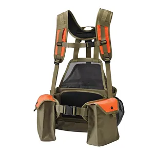 Super Fantastic fabric Hunting Vest shell bag Backpack-style Hunting Vest for Pheasant & Quilt Upland Vest