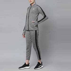 Pakistan Manufacturer's Latest Design Women's 100% Cotton Winter <b>Canvas</b> Tracksuit Casual Style <b>Long</b> Hoodie Top Solid Color Size - Product Image 2