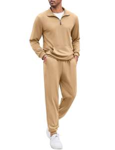 High Quality Wholesale Plain Sublimation <b>Sweat</b> <b>Suit</b> Set Tracksuits 2025 Men <b>Sweat</b> Jogging Wear Hoodies Tracksuit Set - Product Image 3