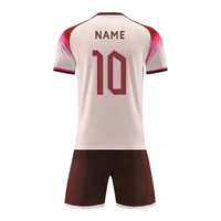 100% poliéster multifuncional Francia camisetas de fútbol uniforme de fútbol personalizado con técnica de sublimación ropa deportiva conjunto de entrenamiento