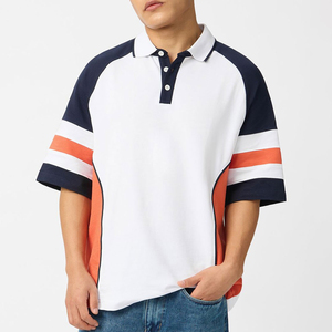 Hombre de gran tamaño de alta calidad para Polos Producto más vendido de tela de punto directa de fábrica con patrón impreso - Product Image 1