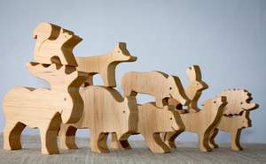 Rompecabezas de Animales de Madera Premium |   Acabado de Calidad Hecho a Mano |   Suministro al por Mayor |   Mejor Precio de Fábrica - Product Image 2