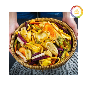 Mezcla Tropical de Frutas y Verduras Premium de Exportación Más Vendida, Chips de Frutas y Verduras con Textura Crujiente - Product Image 4