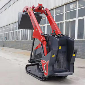 2024 nuevo cargador de rueda de dirección deslizante de la serie Max de con máquina de pista de cabina de motor Kubota de cargador frontal RT75HD MAX - Product Image 5