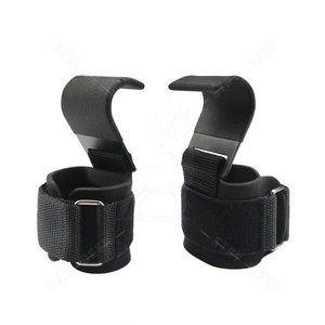 Bền Trọng lượng nâng <span class=keywords><strong>Hooks</strong></span> với cổ tay kết thúc tốt đẹp PowerLifting & thể hình bánh - Product Image 4