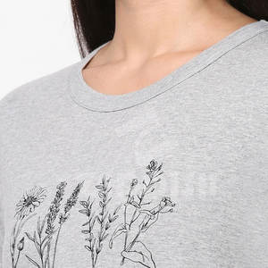 Camiseta con logotipo personalizado al mejor precio para mujer 100% algodón de alta calidad para el verano - Product Image 6