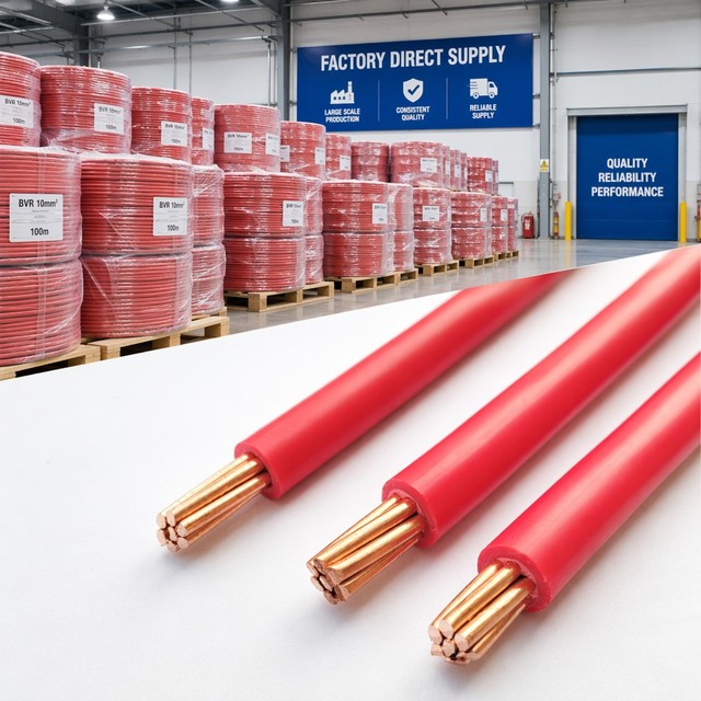 PVC Insulated Copper Building Wire Residential Electrical Cable Flame Retardant House Wiring Moisture Resistant Power Line