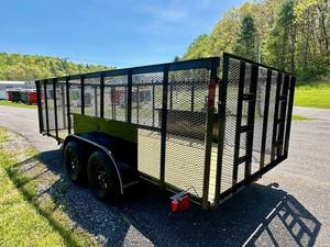 Remolque para Cortadora de Césped Reforzado con Barra de Remolque para Equipos de Jardinería, Alta Productividad, Garantía de 4 Años, Origen PL - Product Image 3