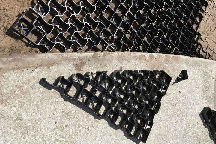Durable HDPE Horse Paddock Grass Grids & Ground Mats for Mud Control - OEM