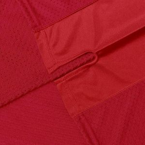Maillot de football respirant grande taille à manches courtes en maille pour entraînement sportif uni - Product Image 4