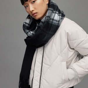 Veste Courte en Cuir Véritable pour Femme, Style Décontracté et Chaud, avec Broderie en Fourrure, Fermeture Éclair, Idéale pour l'Hiver - Product Image 4