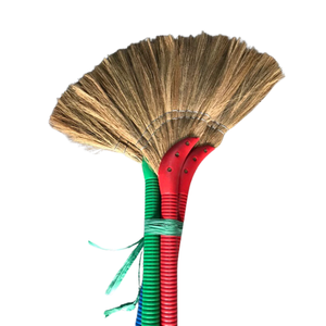 Balai en paille naturelle écologique du Vietnam poils souples pour le nettoyage extérieur du sol de la maison exportation en vrac du fabricant - Product Image 5