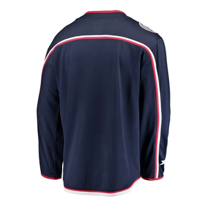 2025 Latest Sportswear Teams Logo Custom 100%Polyester Hockey Jerseys Ice Hockey Shirts <b>Tops</b> Basic Ice Hockey Jersey Sublimation - Product Image 2