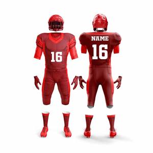 Deportes logotipo personalizado juego clásico Jersey sublimación equipo fútbol americano desgaste uniformes para adultos/jóvenes con almohadillas - Product Image 3