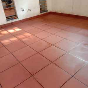 Carrelage en argile naturelle-Carrelage rouge-Carrelage de carrière rouge Céramique pour l'extérieur Absorption d'humidité et d'eau - Product Image 6