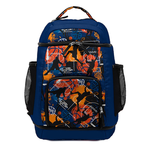 Épaule Sport Gym Sac Basket-Ball Sac À Dos Sacs D'école pour Adolescents Garçons Football Ball Pack Ordinateur Portable Sac Football Net Fitness - Product Image 4