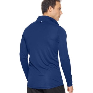 Camisa de manga raglán con cuello redondo de Color sólido con personalidad para hombre, camisas básicas informales de manga larga para primavera y verano - Product Image 6