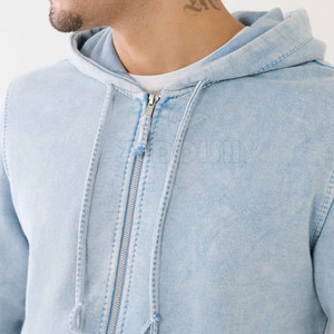 Ensemble survêtement hiver grande taille de haute qualité, coupe unie délavée à l'acide, avec sweat à capuche et pantalon de jogging, design personnalisé - Product Image 5