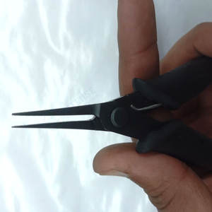 Alicates de Punta de Cadena Euro Tech para Joyería, Alicates de Alambre de Precisión de Acero Inoxidable Duradero - Product Image 2