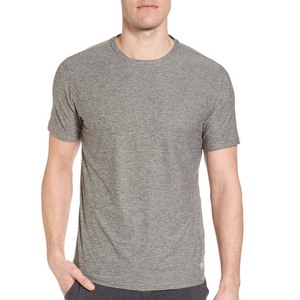 Camisetas Heather a granel Ajuste Regular Personalizado Calidad de verano Venta caliente Etiqueta de cuello Impresión Logo Camisetas Camiseta para hombres Unisex - Product Image 3