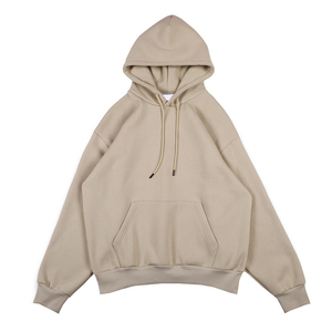 Sudaderas con capucha para hombre Highstreet de alta calidad de 360gsm, sudaderas con cuello redondo de Color Pastel liso, sudaderas con capucha de cuello redondo de algodón grueso - Product Image 2