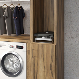 Emuca Fer à repasser pliable et amovible 180 ° Acier et bois pour meubles Rotation - Product Image 3