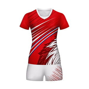 OEM Customized full <b>Set</b> <b>Volleyball</b> Team Jersey Sublimation <b>Volleyball</b> Uniform soccer jersey - Product Image 2