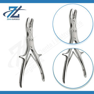 Rongeur Óseo de Acción Compuesta Luer Stille, Curvo, Mordida de 10 mm, 220 mm de Largo, Manual, Quirúrgico, Acero Inoxidable, Certificado CE, Reutilizable - Product Image 3