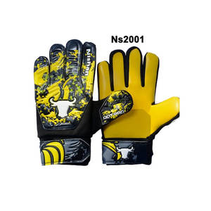 Gants de gardien de but pour enfants Nishan Sports fabriqués en usine, en PU antidérapant, avec fermeture auto-agrippante, tissu respirant, protection des doigts - Product Image 5