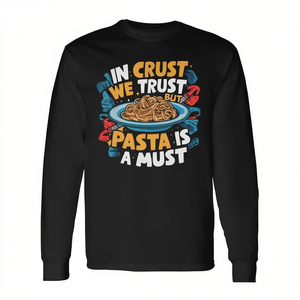 T-shirt à manches longues In Crust We Trust Pasta Party - Produit promotionnel - Product Image 2