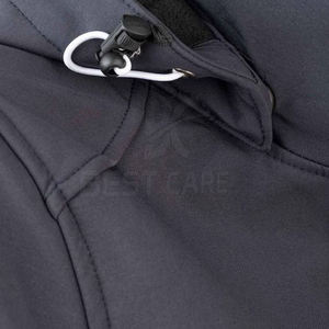 Veste Softshell pour femmes avec capuche réglable et poches zippées pour plus de commodité Veste Softshell pour femmes - Product Image 6