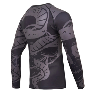 Rashguard de surf pour homme à manches longues, couleur personnalisée, séchage rapide, respirant, protection UV, vêtements de surf écologiques - Product Image 4