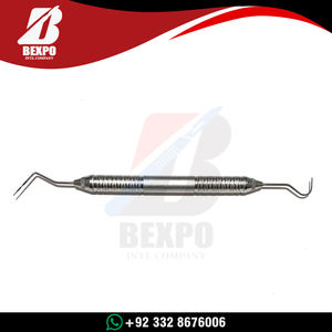 Kit d'examen dentaire 3 pièces : Pince, miroir et sonde à manche creux – Instruments essentiels pour dentistes - Product Image 2