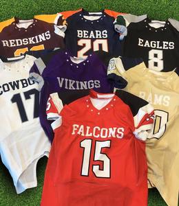 Logo personnalisé Maillot de football américain Pantalon uniforme d'équipe Vêtements de sport de haute performance Vente en gros OEM Fourniture Maillot sublimé - Product Image 5