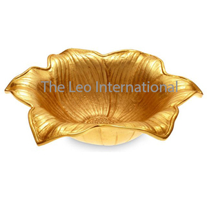 Nuevo Tazón Decorativo Elegante con Diseño Geométrico Hecho de Metal, Tazón para Servir para el Hogar, Vajilla, Tazón para Servir a un Precio Competitivo - Product Image 2