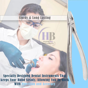 Pince dentaire pour dentiste avec kit d'outils en acier inoxydable à usage professionnel, 1 pièce - Product Image 2